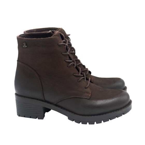 Venüs - Venüs Deri Kadın Süet Casual Bot Kahve 3312K