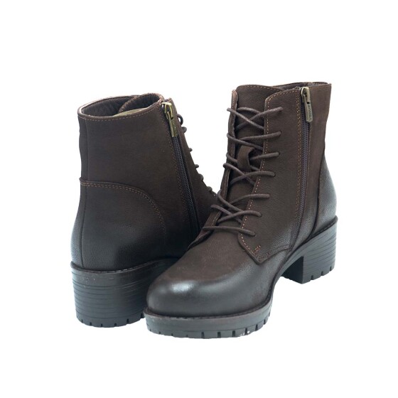 Venüs Deri Kadın Süet Casual Bot Kahve 3312K - Thumbnail