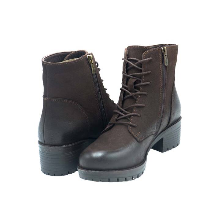 Venüs Deri Kadın Süet Casual Bot Kahve 3312K