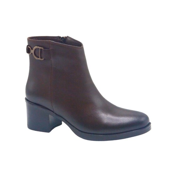 Venüs - Venüs Deri Kadın Topuklu Bot Kahve 25021508K