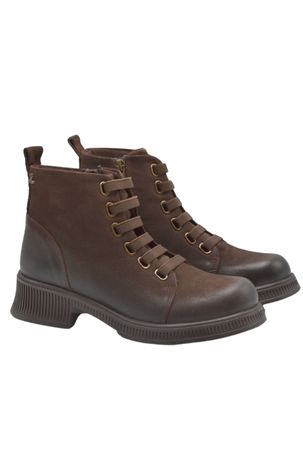 Venüs Deri Kadın Nubuk Casual Bot Kahve 2452701K - Thumbnail