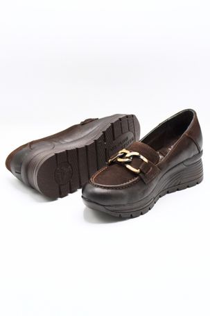 Venüs Deri Kadın Süet Airflow Ayakkabı Kahve 2313044K