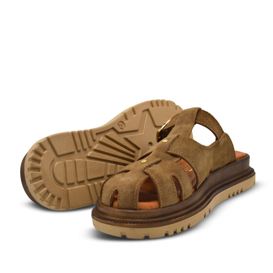 Venüs Deri Kadın Süet Terlik Kum 26322731Y - 5