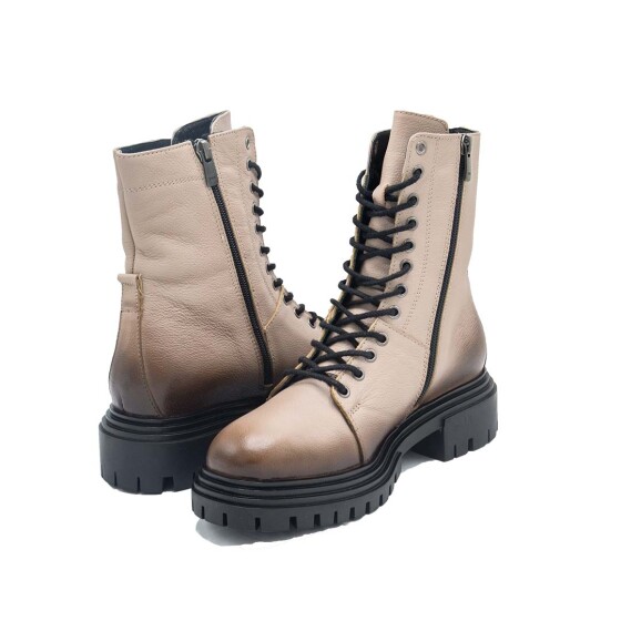 Venüs Deri Kadın Casual Bot Nude 2253806K - Thumbnail