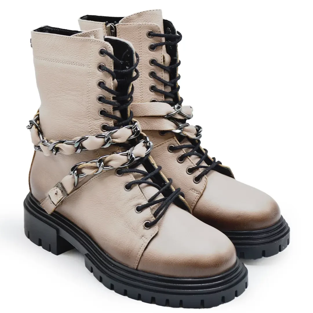 Venüs Deri Kadın Casual Bot Nude 2253806K Venüs Deri Kadın Casual Bot Nude 2253806K