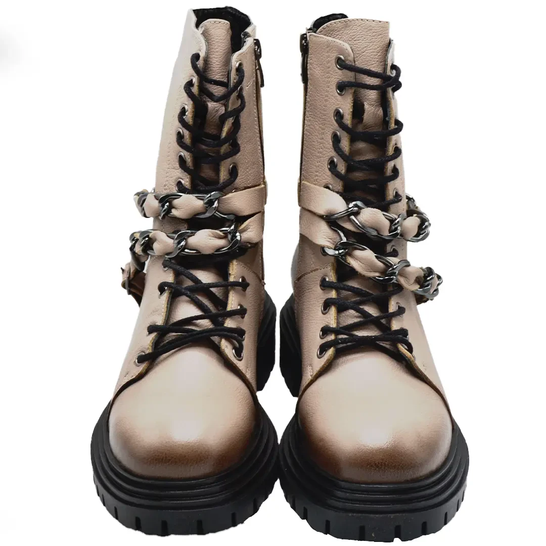 Venüs Deri Kadın Casual Bot Nude 2253806K Venüs Deri Kadın Casual Bot Nude 2253806K