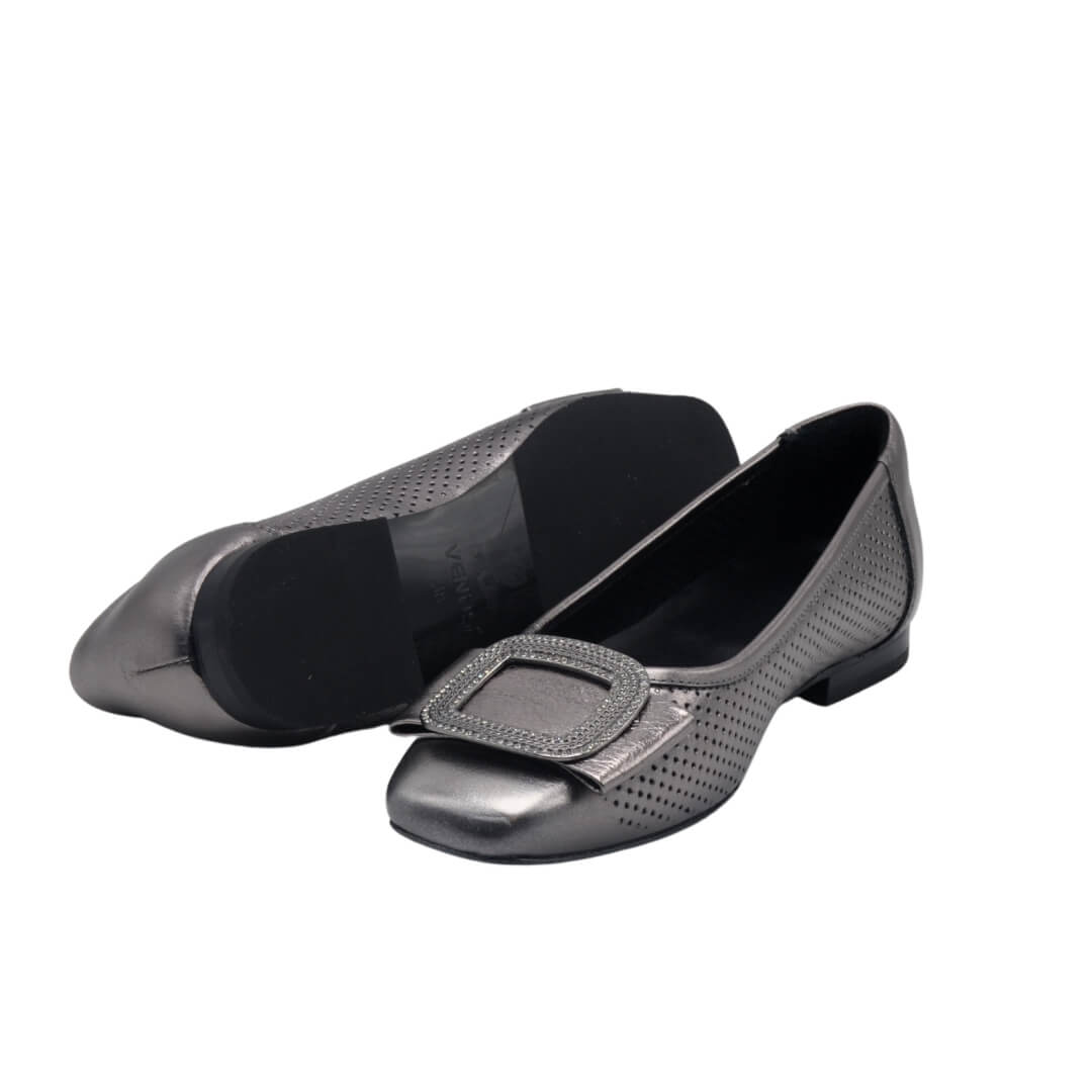 Venüs Deri Kadın Casual Ayakkabı Platin 2511103Y - Thumbnail