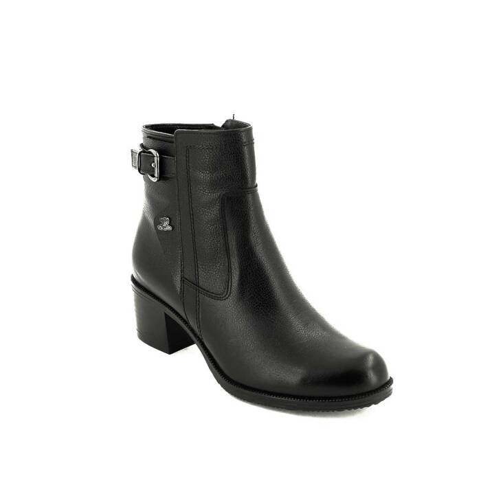 Venüs Deri Kadın Topuklu Bot Siyah 1779011K