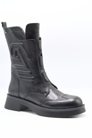 Venüs - Venüs Deri Kadın Casual Bot Siyah 2252113K