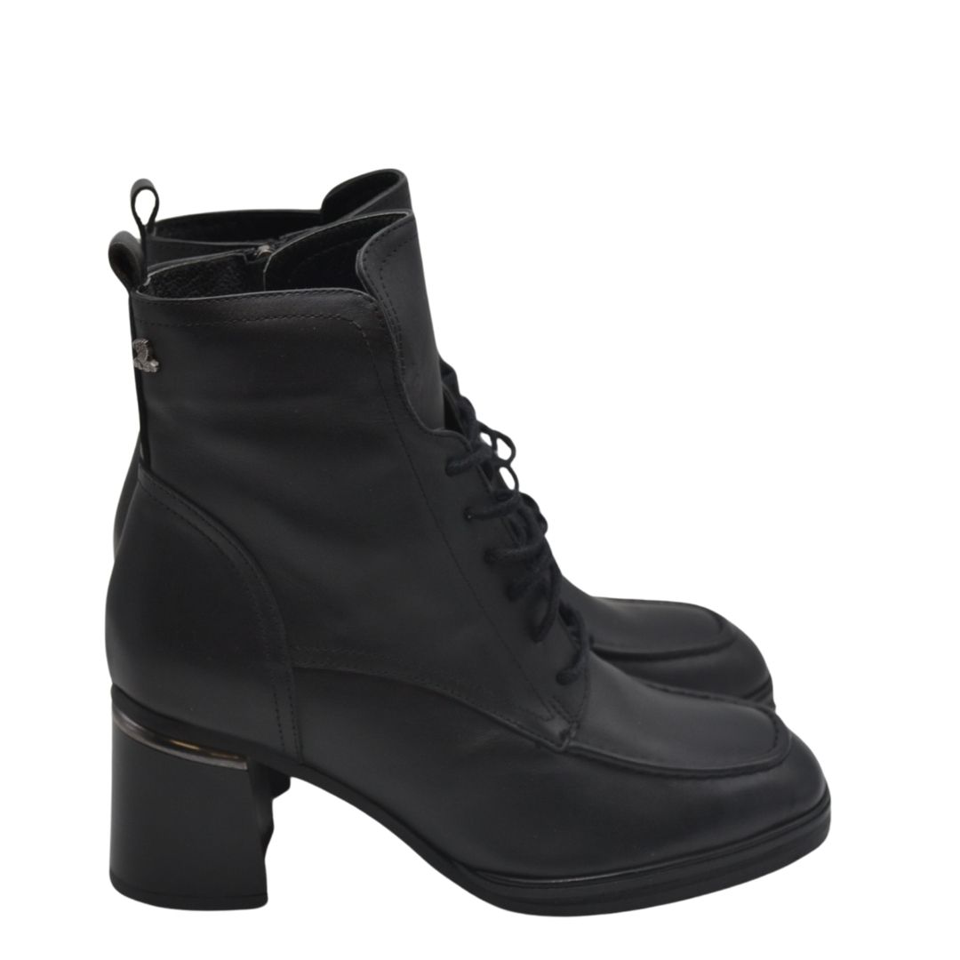 Venüs Deri Kadın Topuklu Bot Siyah 2254706K