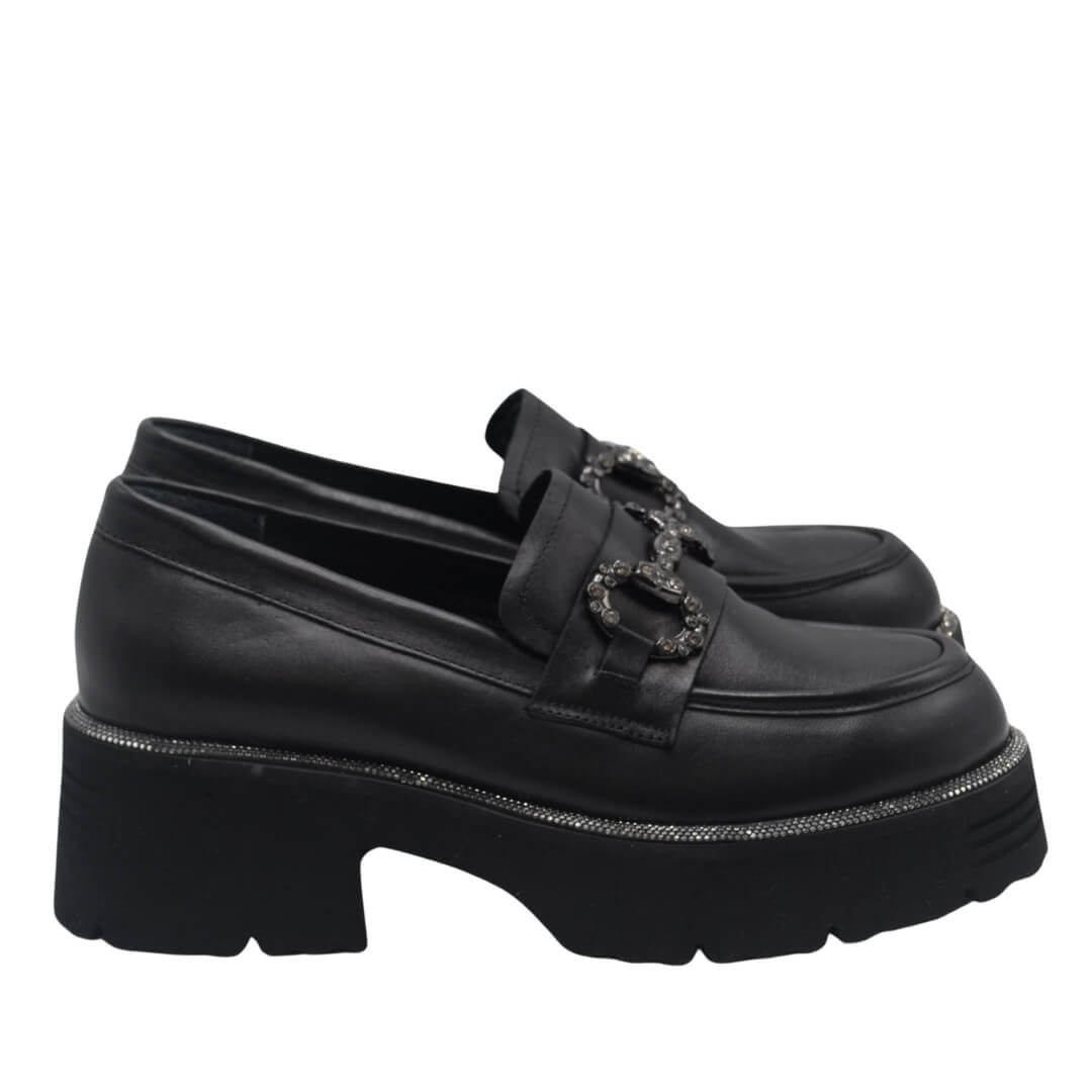 Venüs - Venüs Deri Kadın Casual Ayakkabı Siyah 2450701K