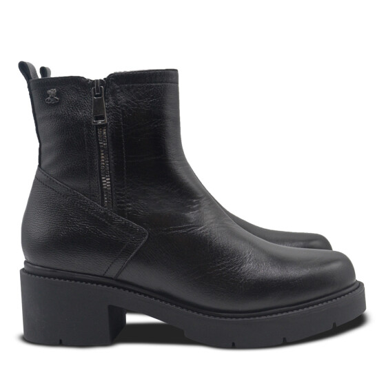 Venüs - Venüs Deri Kadın Casual Bot Siyah 2454601K