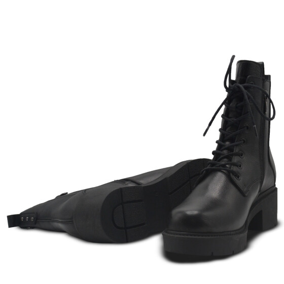  Venüs Deri Kadın Postal Bot Siyah 2454603K - Thumbnail