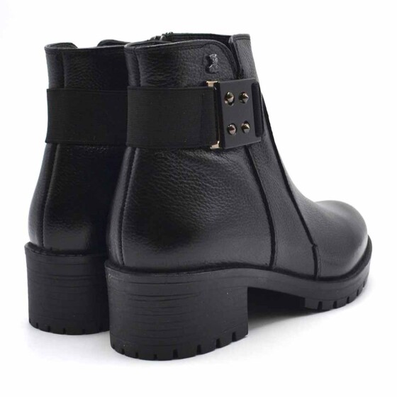 Venüs Deri Kadın Casual Bot Siyah 3309K - Thumbnail