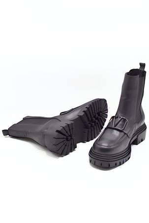 Venüs Deri Kadın Casual Bot Siyah 2253802K
