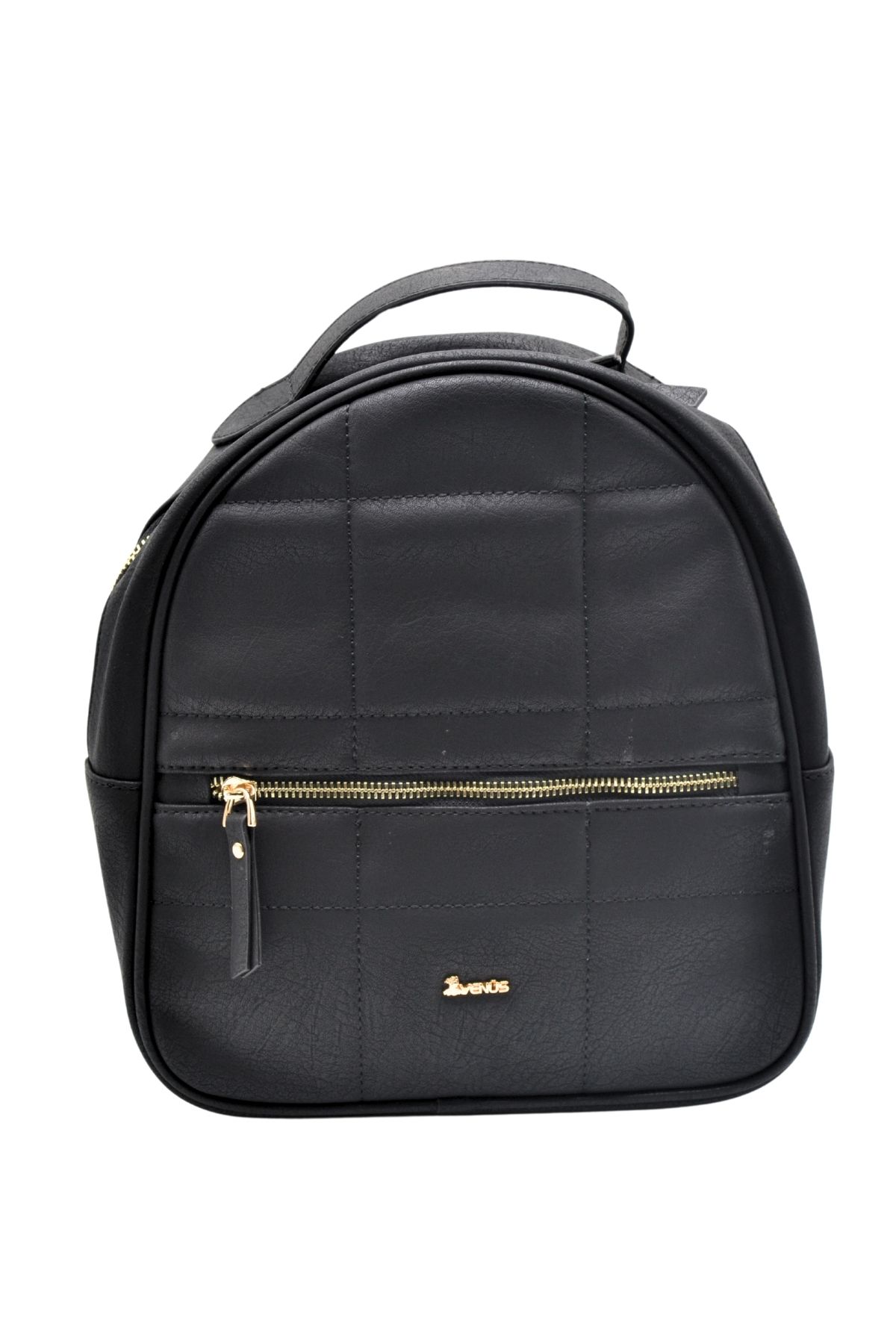 Venüs Deri Kadın Sırt Çantası Siyah C2390049K