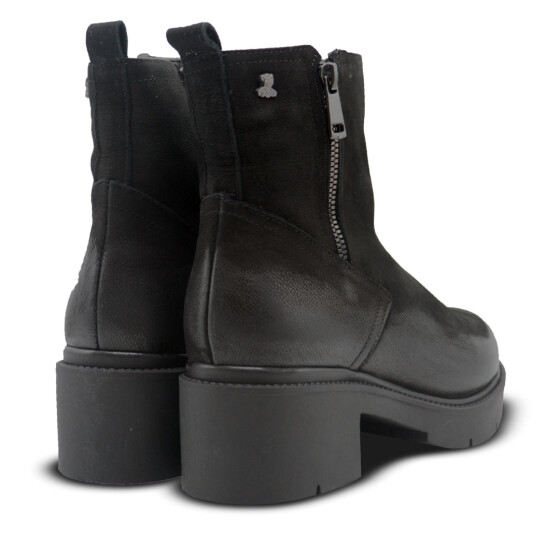 Venüs Deri Kadın Süet Casual Bot Siyah 2454601K - 3