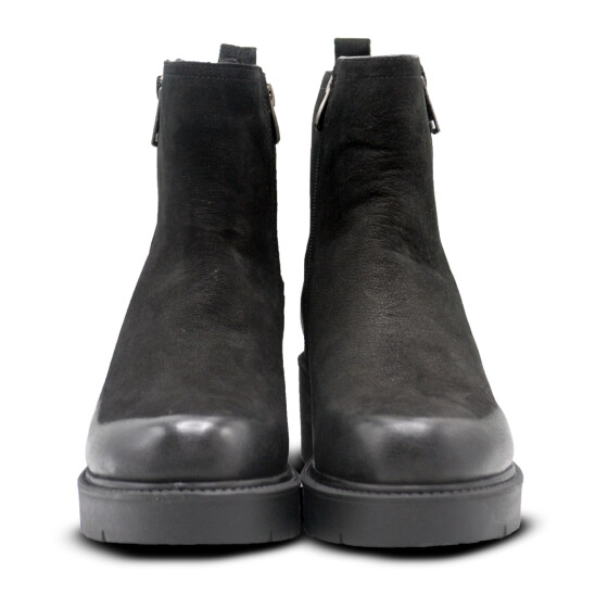 Venüs Deri Kadın Süet Casual Bot Siyah 2454601K - 6