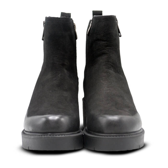 Venüs Deri Kadın Süet Casual Bot Siyah 2454601K - 6