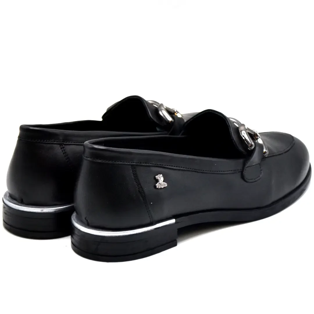 Venüs Deri Kadın Casual Ayakkabı Siyah 2455201K - Thumbnail