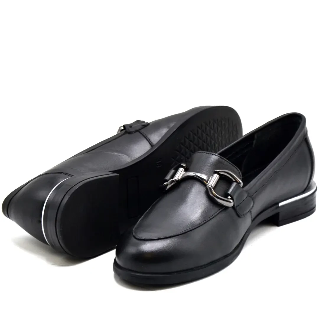 Venüs Deri Kadın Casual Ayakkabı Siyah 2455201K