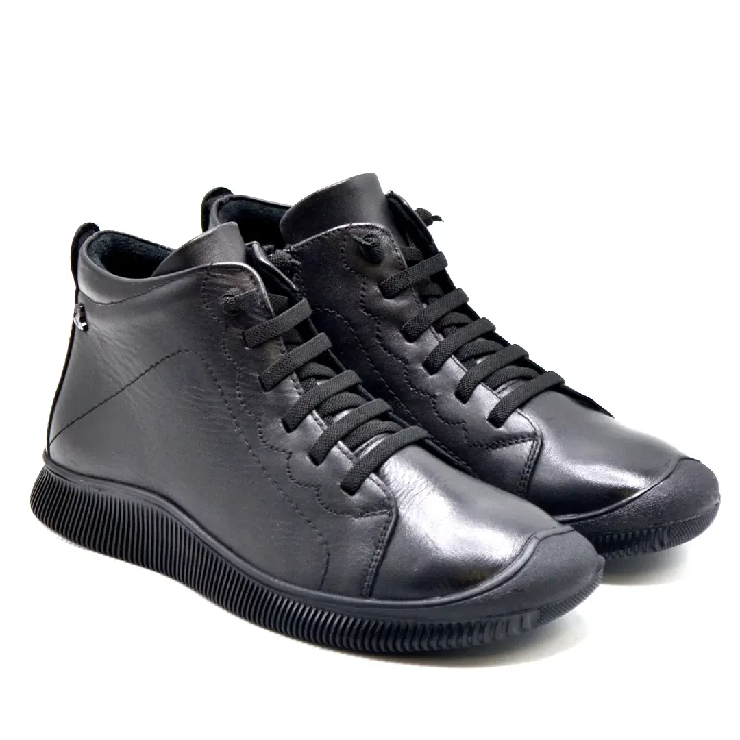 Venüs - Venüs Deri Kadın Casual Bot Siyah 2413553K