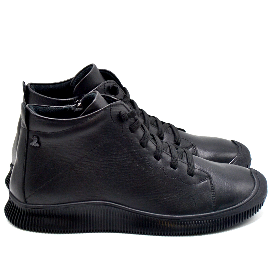 Venüs Deri Kadın Casual Bot Siyah 2413553K