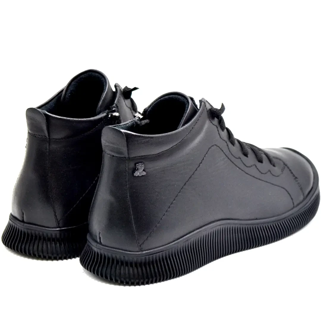 Venüs Deri Kadın Casual Bot Siyah 2413553K - Thumbnail