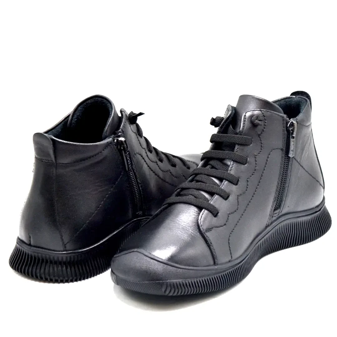 Venüs Deri Kadın Casual Bot Siyah 2413553K - Thumbnail