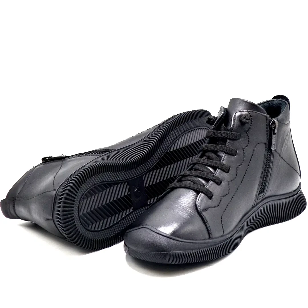 Venüs Deri Kadın Casual Bot Siyah 2413553K