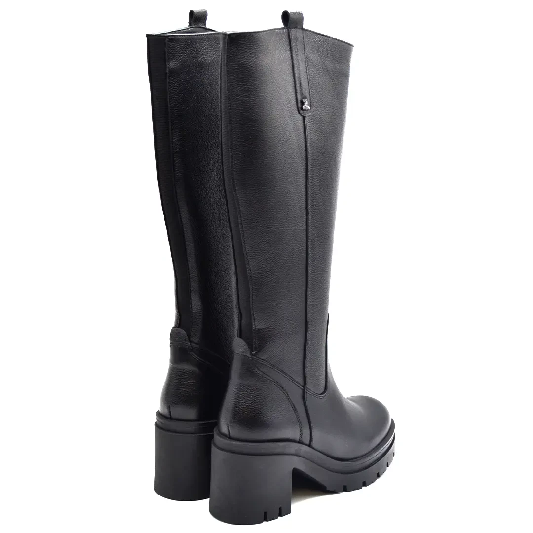 Venüs Deri Kadın Çizme Siyah 2351307K