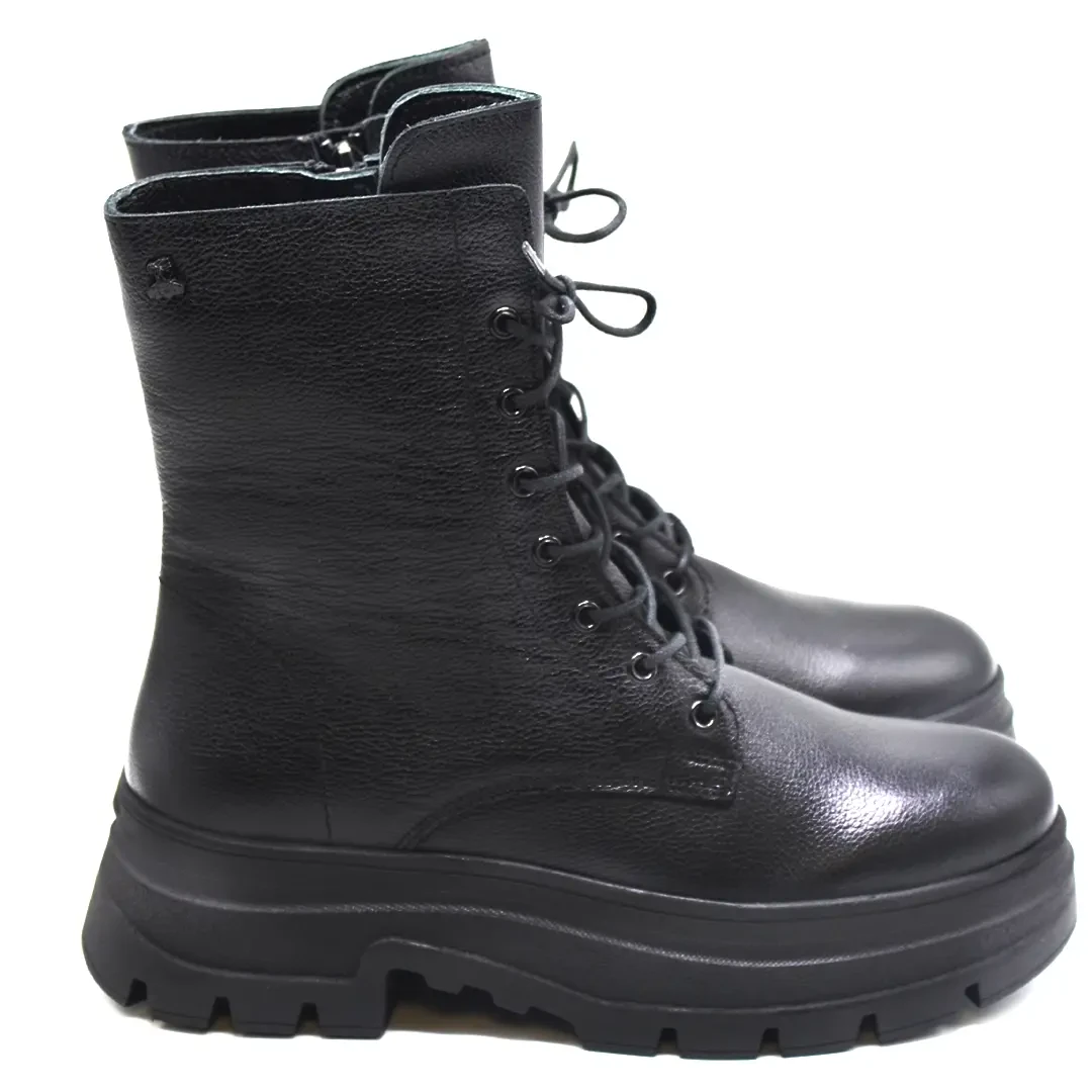 Venüs - Venüs Deri Kadın Postal Bot Siyah 2254630K