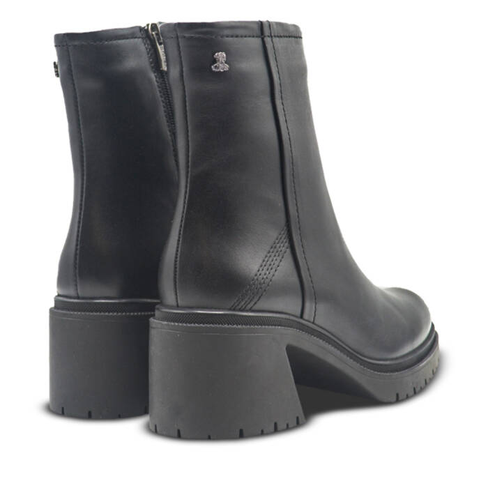 Venüs Deri Kadın Topuklu Bot Siyah 2552501K 