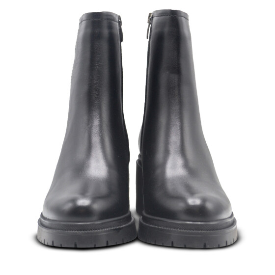 Venüs Deri Kadın Topuklu Bot Siyah 2552501K - Thumbnail