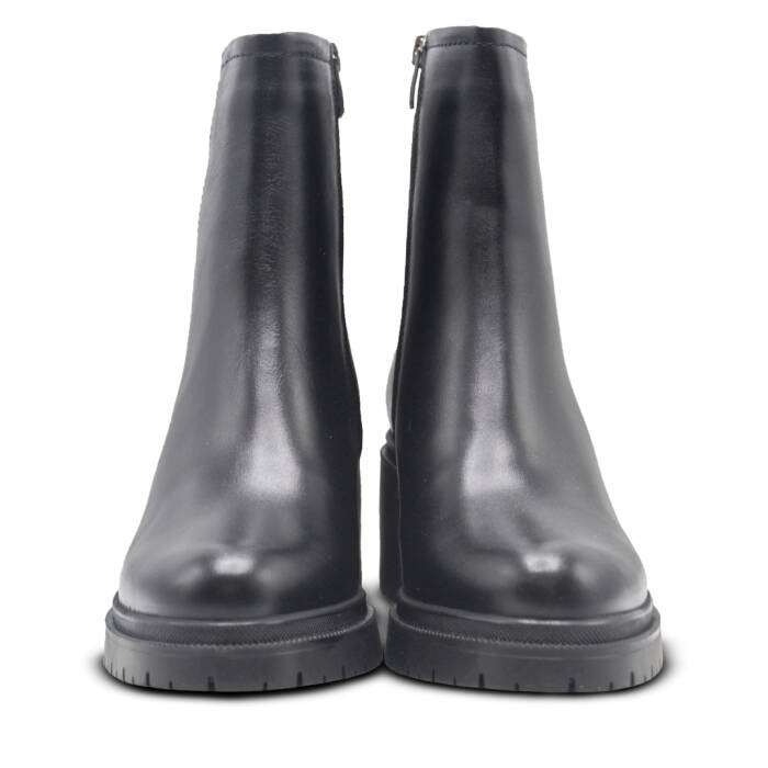 Venüs Deri Kadın Topuklu Bot Siyah 2552501K 