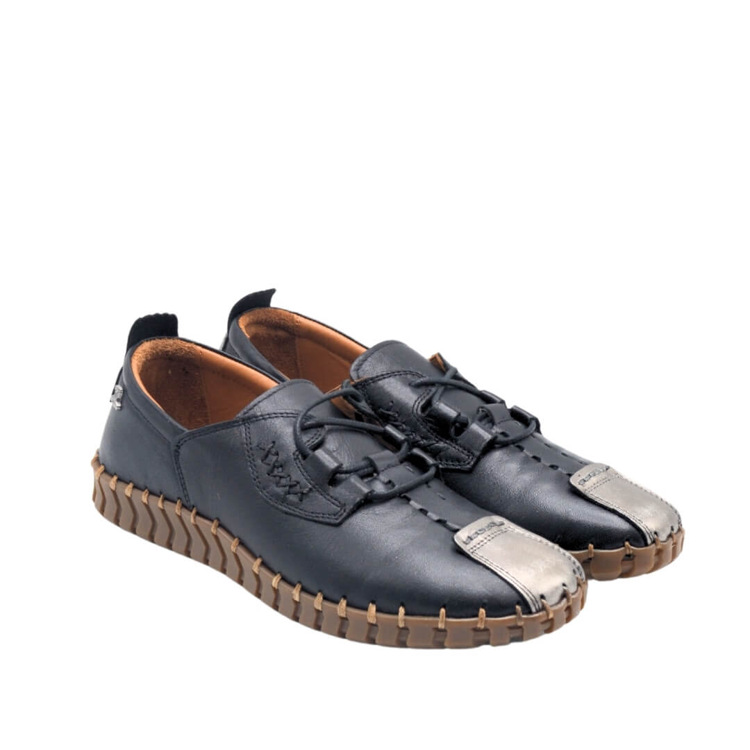 Venüs Deri Kadın Comfort Ayakkabı Siyah 2010724Y