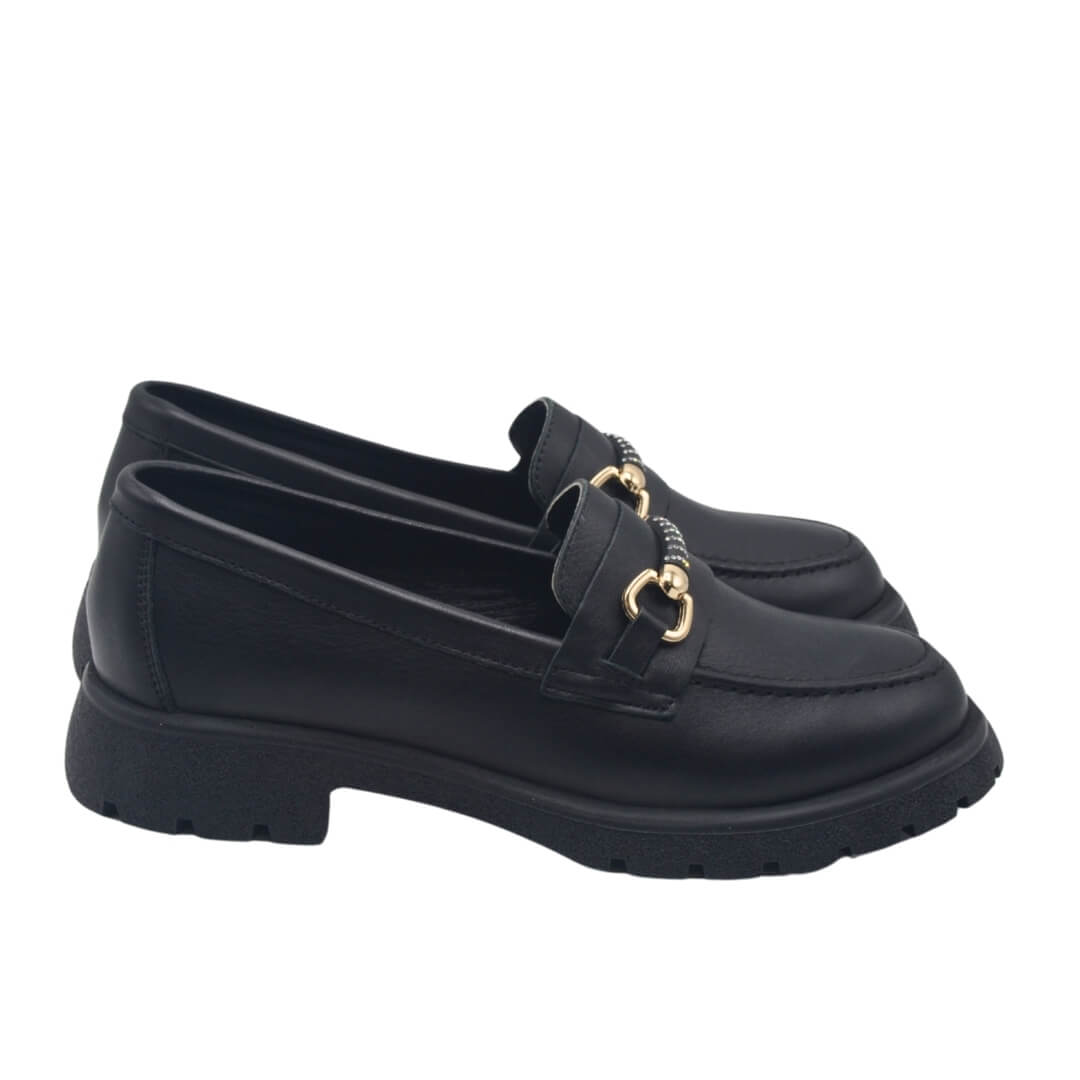 Venüs - Venüs Deri Kadın Casual Maskülen Ayakkabı Siyah 25454259Y