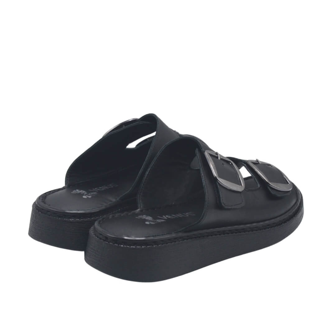 Venüs Deri Kadın Terlik Siyah 25322475Y