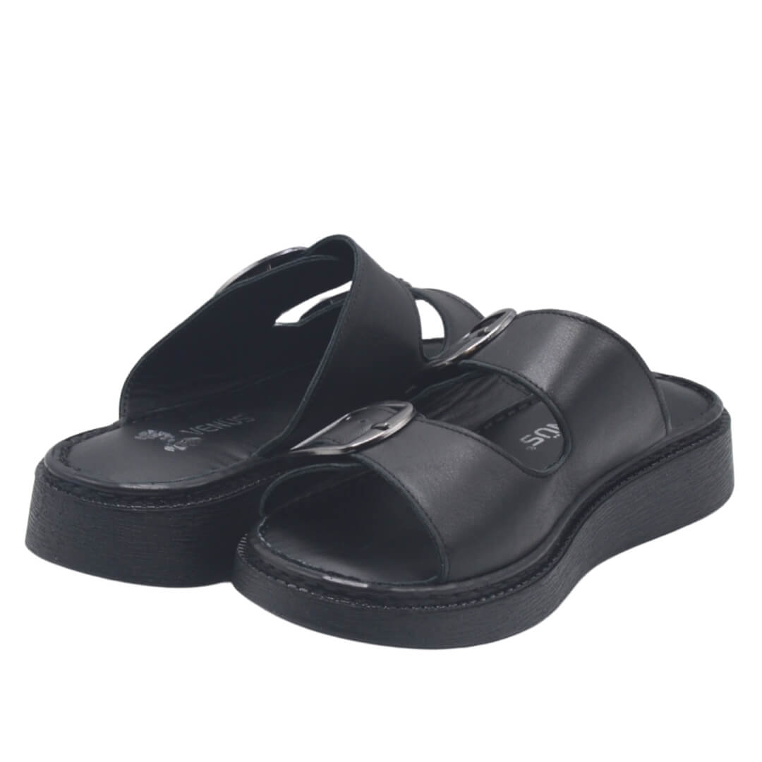 Venüs Deri Kadın Terlik Siyah 25322475Y