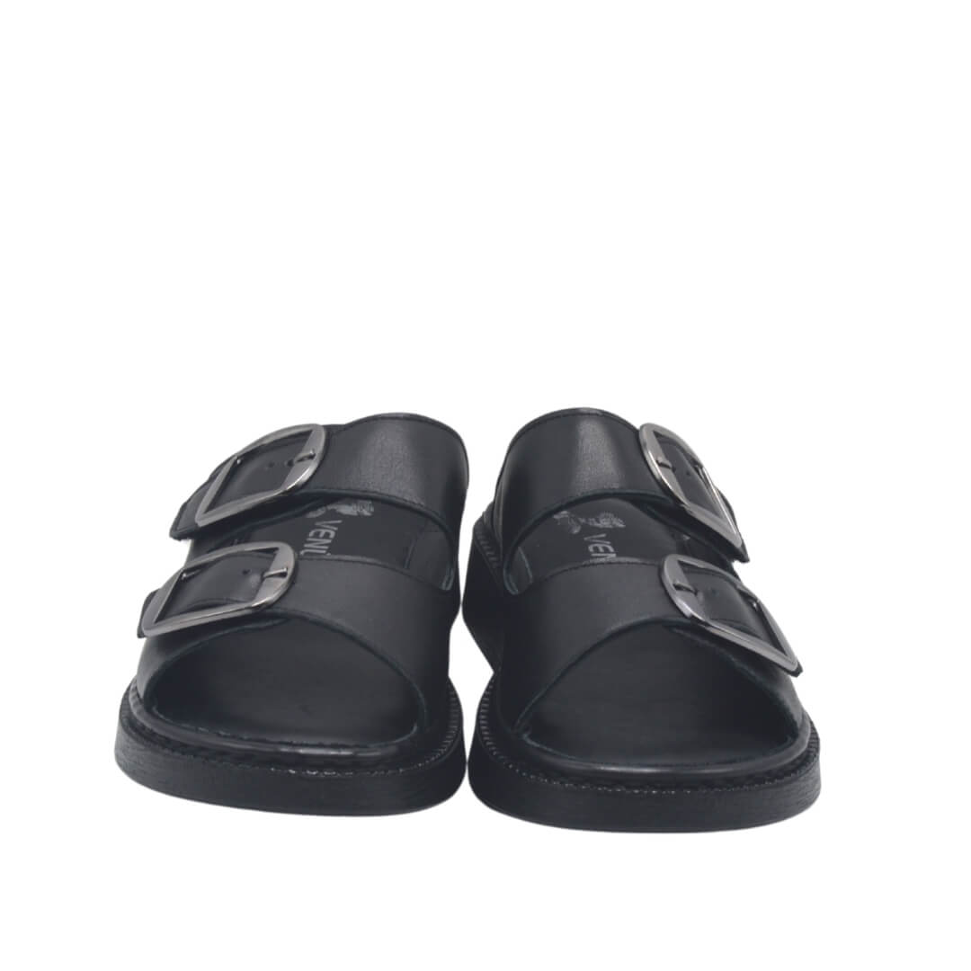 Venüs Deri Kadın Terlik Siyah 25322475Y