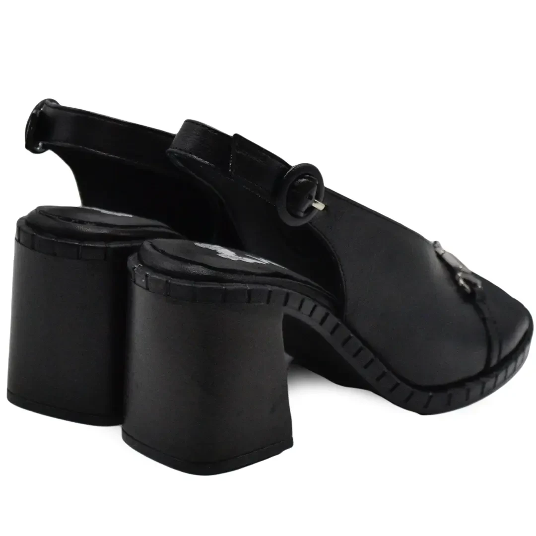 Venüs Deri Kadın Topuklu Sandalet Siyah 2511902Y Venüs Deri Kadın Topuklu Sandalet Siyah 2511902Y