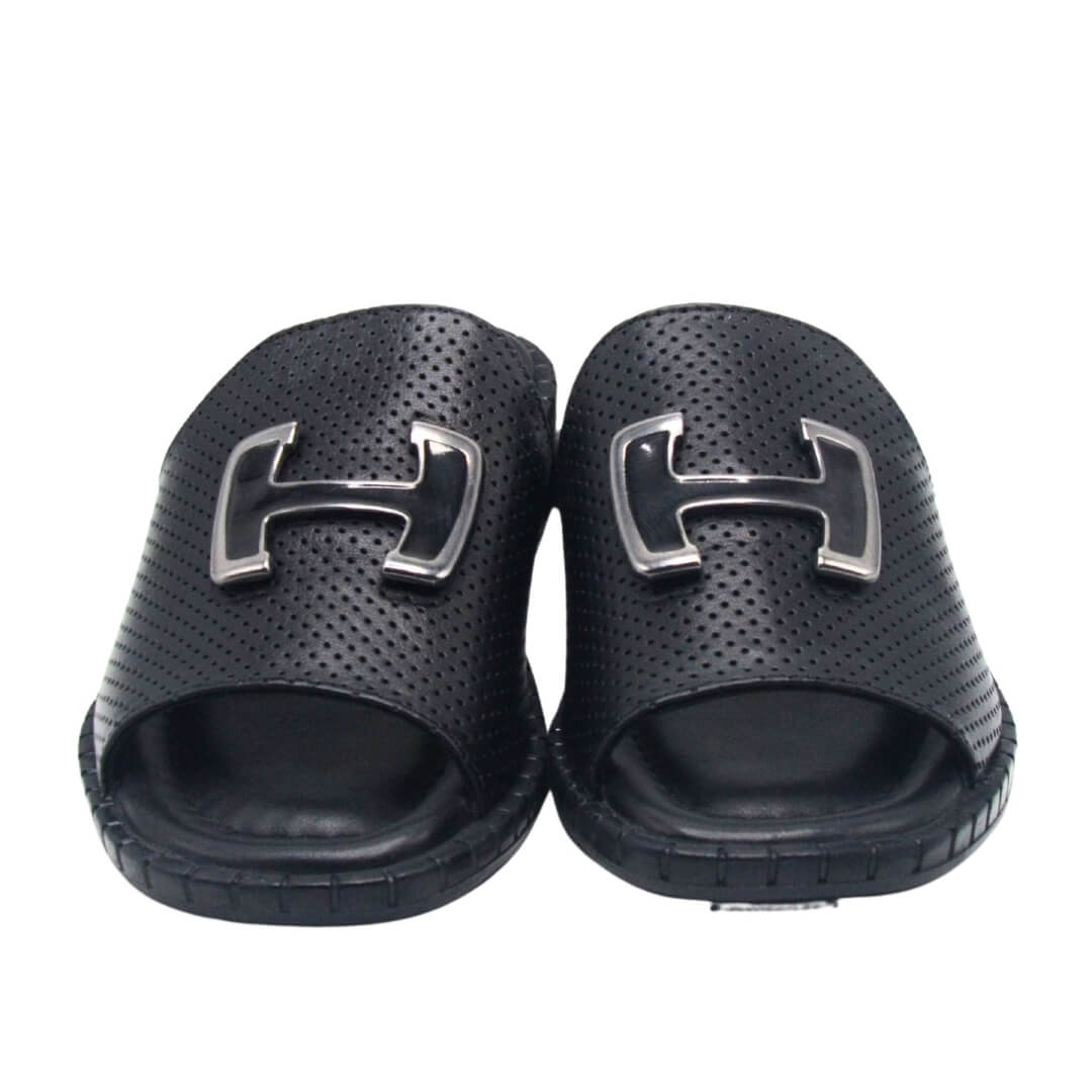 Venüs Deri Kadın Terlik Siyah 2512001Y - Thumbnail