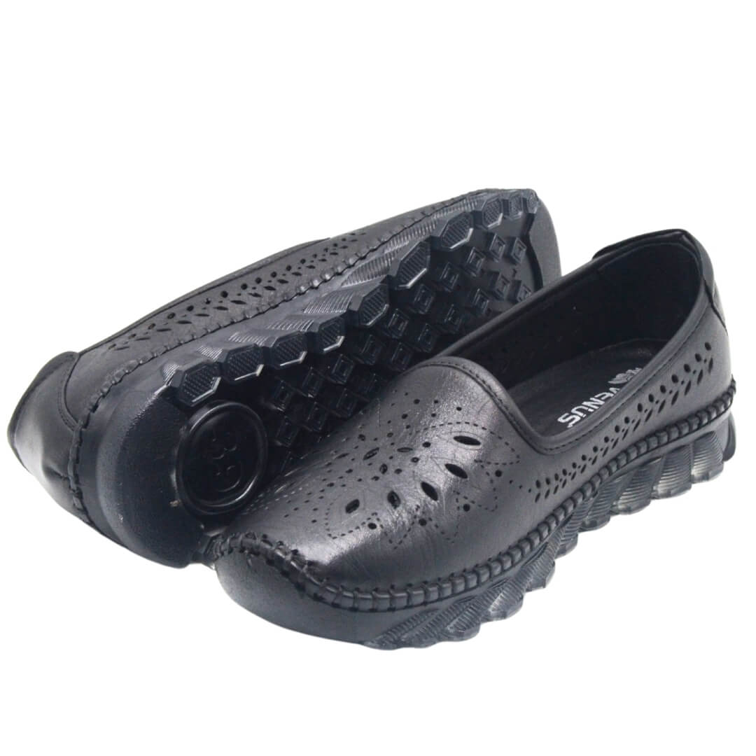 Venüs Deri Kadın Casual Ayakkabı Siyah 25401001Y