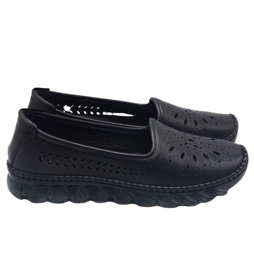 Venüs Deri Kadın Casual Ayakkabı Siyah 25401001Y - 2