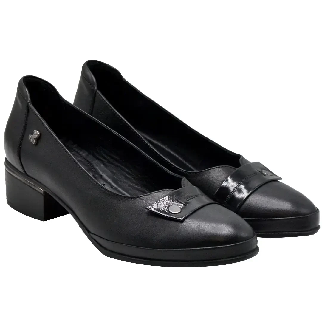 Venüs - Venüs Deri Kadın Topuklu Ayakkabı Siyah 2312531Y Venüs - Venüs Deri Kadın Topuklu Ayakkabı Siyah 2312531Y