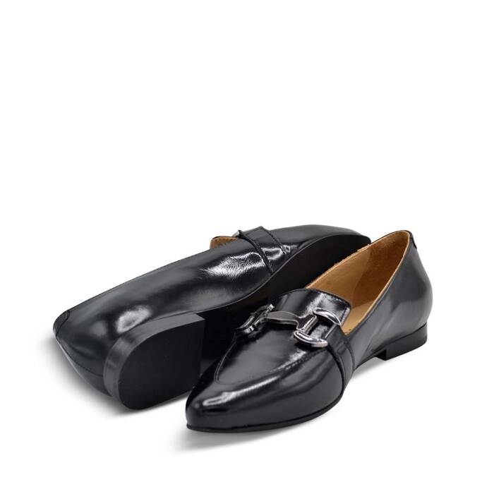 Venüs Deri Kadın Rugan Babet Siyah 2511508Y  - 5