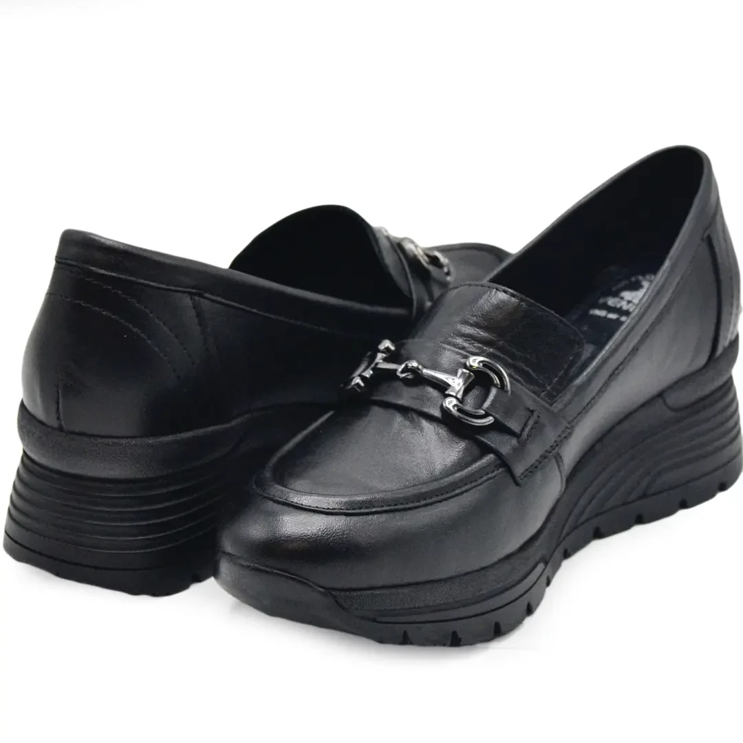 Venüs Deri Kadın Airflow Ayakkabı Siyah 2313054Y - Thumbnail