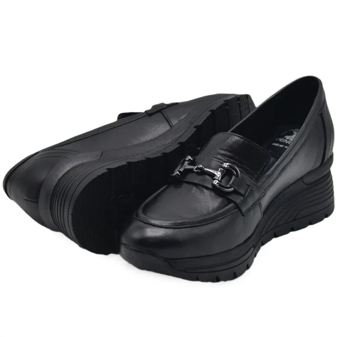 Venüs Deri Kadın Airflow Ayakkabı Siyah 2313054Y