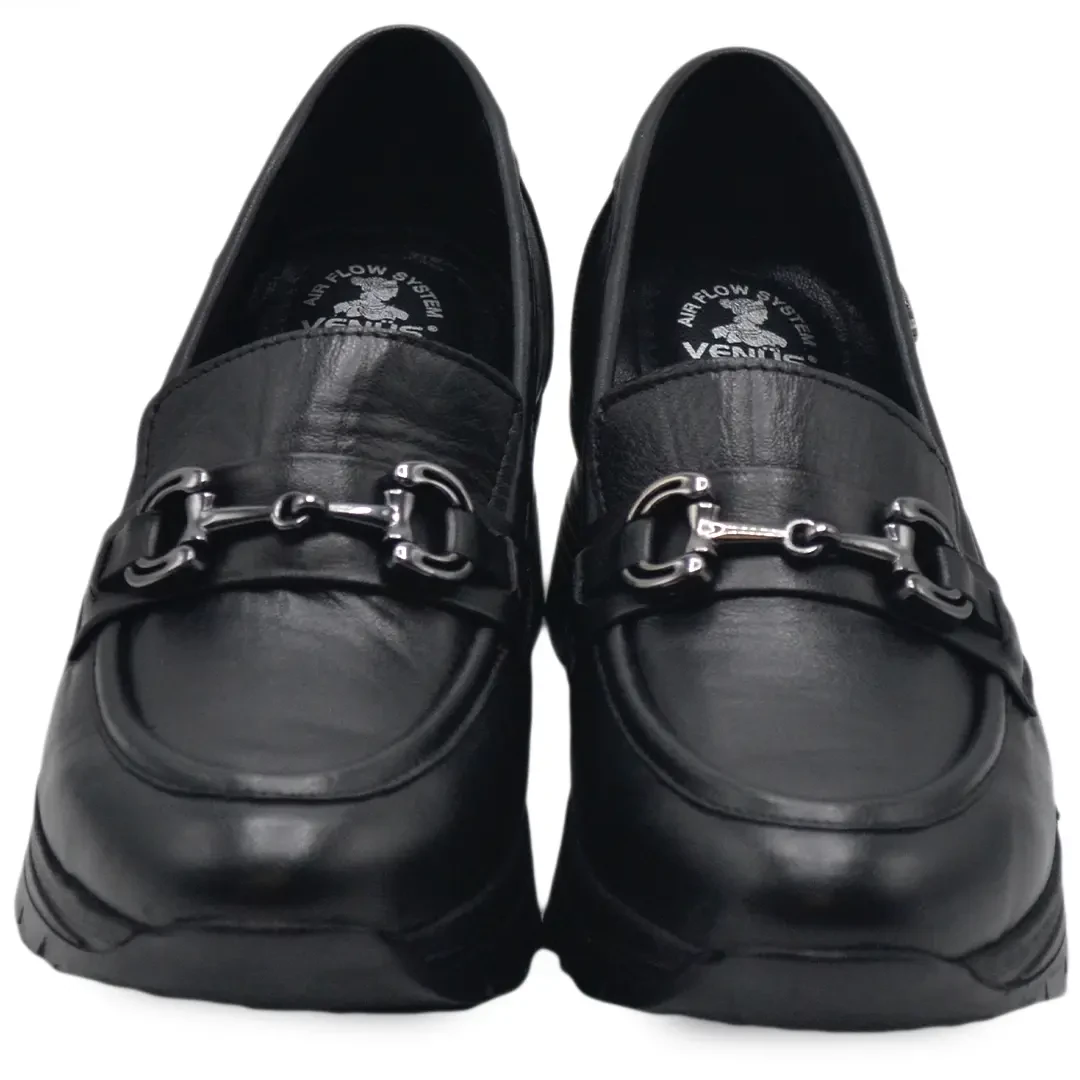 Venüs Deri Kadın Airflow Ayakkabı Siyah 2313054Y - Thumbnail