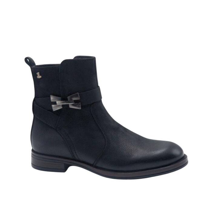 Venüs Deri Kadın Nubuk Casual Bot Siyah 2552703K 